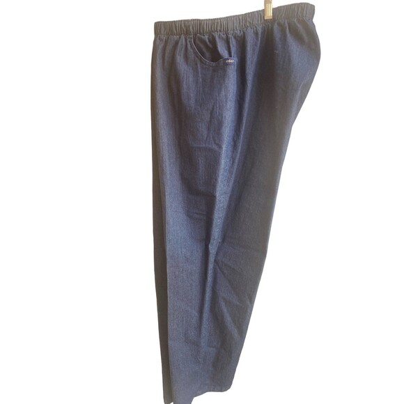 “Chic” Denim Boot Cut leg Drk Wash pull on jeans  22WP. PETITE EUC - Picture 1 of 8